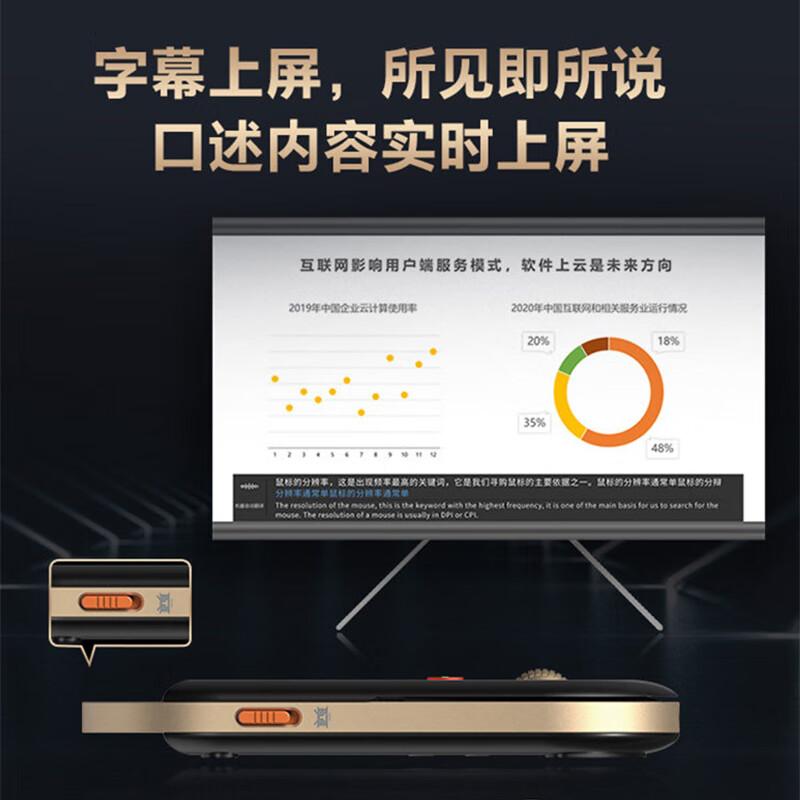 科大讯飞 M610星火版 鼠标 中手无线蓝牙双模 白色 AI智能 轻量超薄 智能语音输入翻译按（个）销售