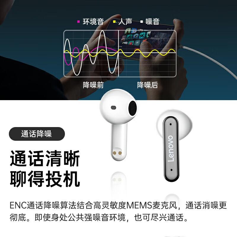 联想 LP8 Pro  无线蓝牙耳机 半入耳式 黑色按（副）销售
