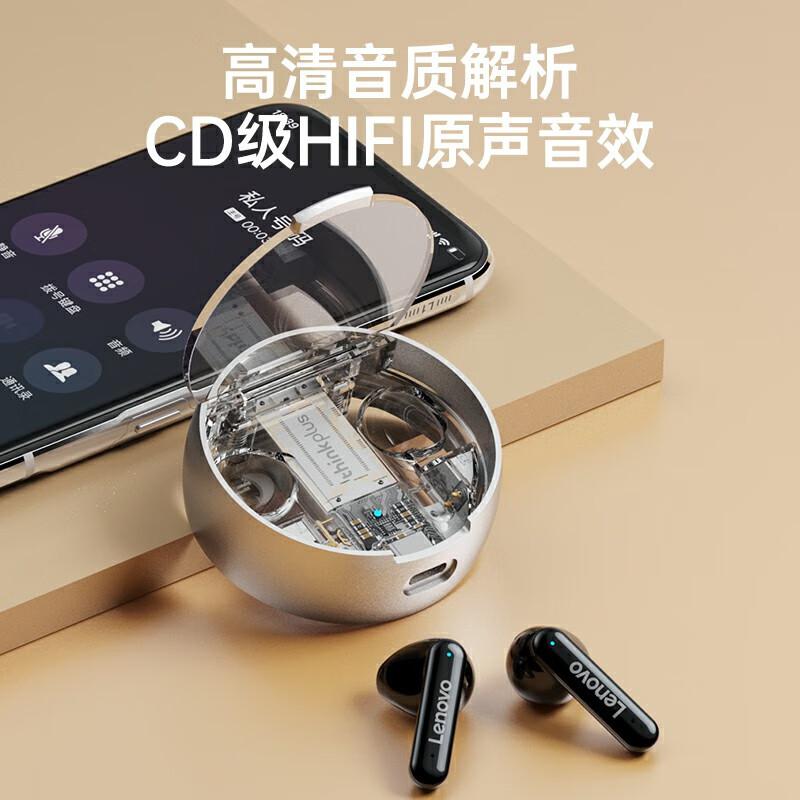 联想 LP8 Pro  无线蓝牙耳机 半入耳式 黑色按（副）销售