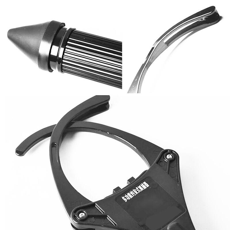 柒亦辰 AJY1158 交叉式铝合金伸缩抓捕器叉脚叉臂叉颈专用 无电击款按个销售