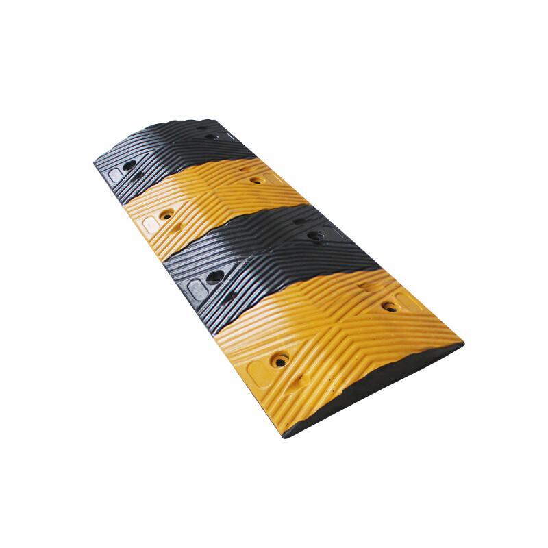 柒亦辰 QYC-0825 减速带橡胶室外公路道路减速板 4cm  2件起订按（件）销售