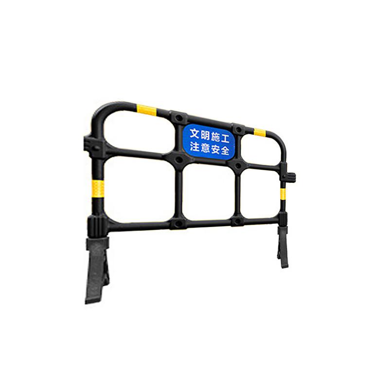 柒亦辰 QYC-1055 围栏水马围挡 1000*800*400mm-塑料铁马-黑色  3个起订按（个）销售