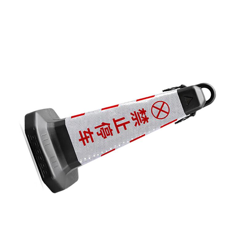柒亦辰 QYC-1160 塑料反光告示牌交通路障柱 68cm高红白(禁止停车)(带环)方锥 6个起订按(个)销售 柒亦辰 QYC-1160 塑料反光告示牌交通路障柱 68cm高红白(禁止停车)(带环)方锥 6个起订按(个)销售