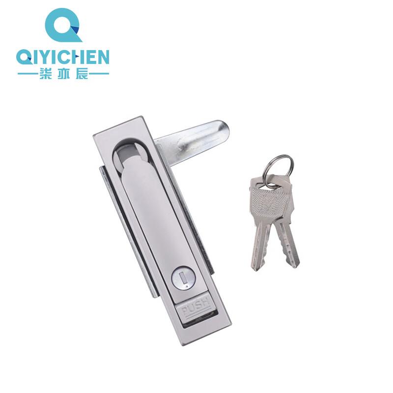 柒亦辰 QYC-1577 平面锁配电柜天地拉杆锁 713-1  9个起订按个销售