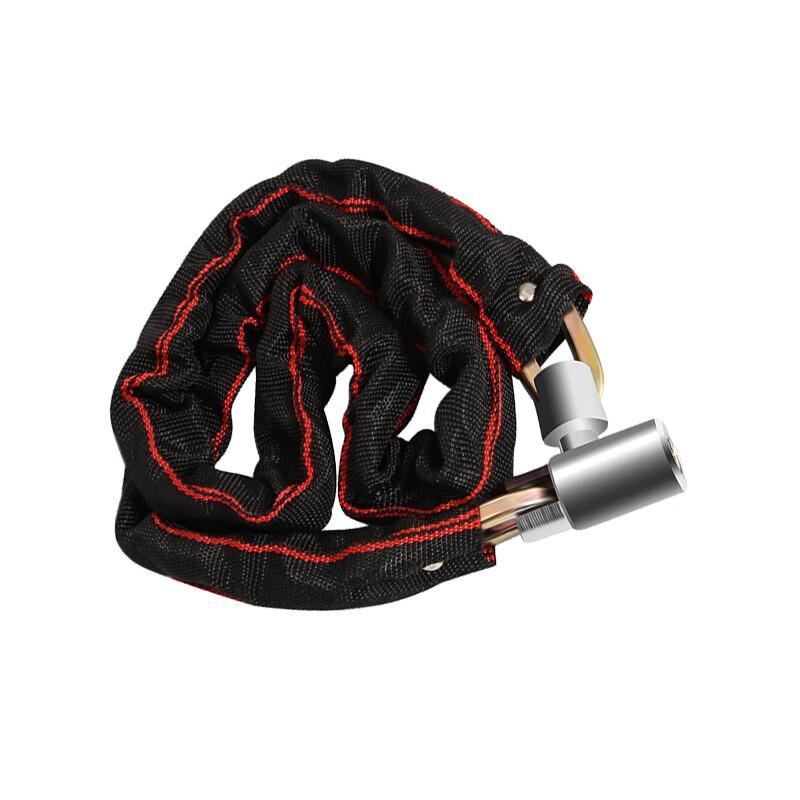 柒亦辰 QYC-1745 自行车锁防盗链条锁 加重加粗款【长65cm 重553g 直径7.2mm】  5个起订按个销售