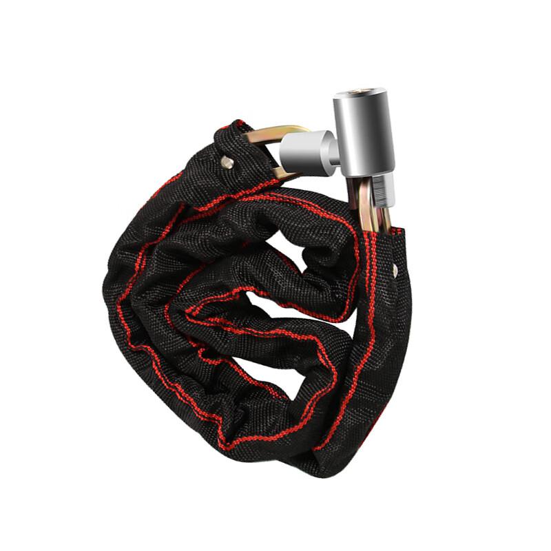 柒亦辰 QYC-1745 自行车锁防盗链条锁 加重加粗款【长65cm 重553g 直径7.2mm】  5个起订按个销售