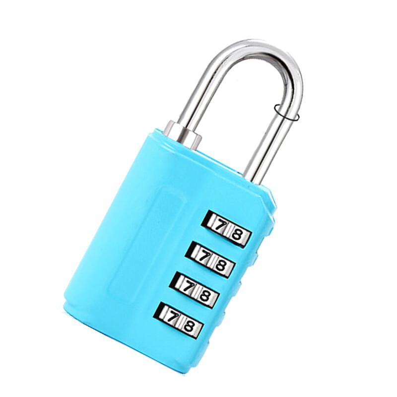 柒亦辰 QYC-1780 密码锁挂锁 四号蓝色  6个起订按（个）销售