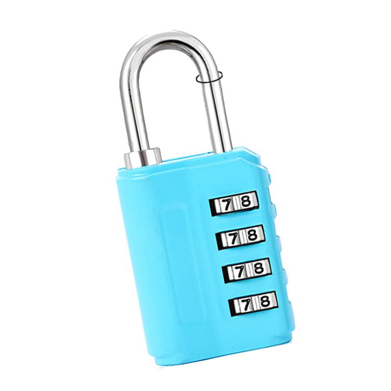 柒亦辰 QYC-1780 密码锁挂锁 四号蓝色  6个起订按（个）销售