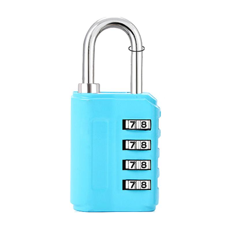 柒亦辰 QYC-1780 密码锁挂锁 四号蓝色  6个起订按（个）销售