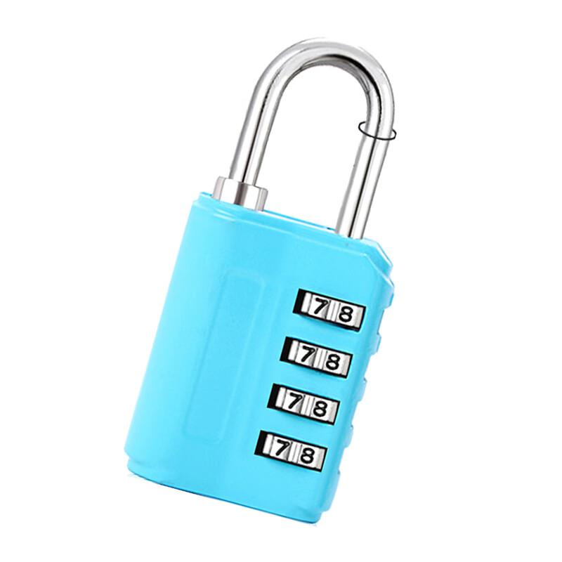 柒亦辰 QYC-1780 密码锁挂锁 四号蓝色  6个起订按（个）销售