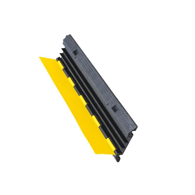 柒亦辰 QYC-3023 三线槽减速带 6kg 1000*300*50橡塑小三线  2个起订按（个）销售