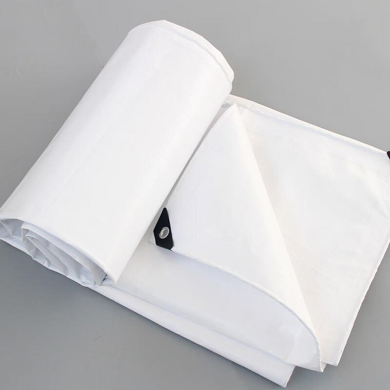 柒亦辰 QYC-3138 180克双白加厚PE篷布防雨防晒防尘遮阳篷布 0.28mm厚 3x5米  2张起订按张销售