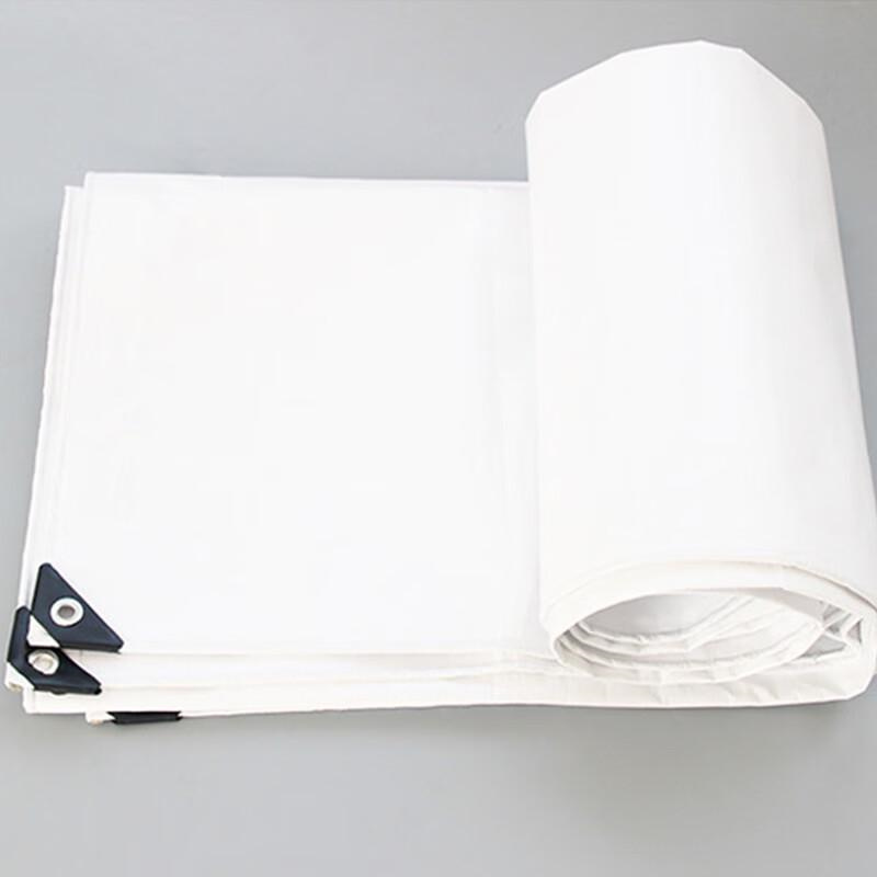柒亦辰 QYC-3138 180克双白加厚PE篷布防雨防晒防尘遮阳篷布 0.28mm厚 3x5米  2张起订按张销售