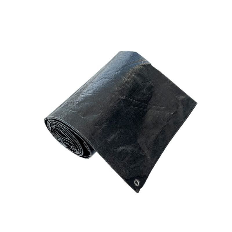柒亦辰 QYC-3154 全新料黑银220克加厚防雨布防水防晒遮阳棚布 0.3mm 3x3米  2张起订按（张）销售