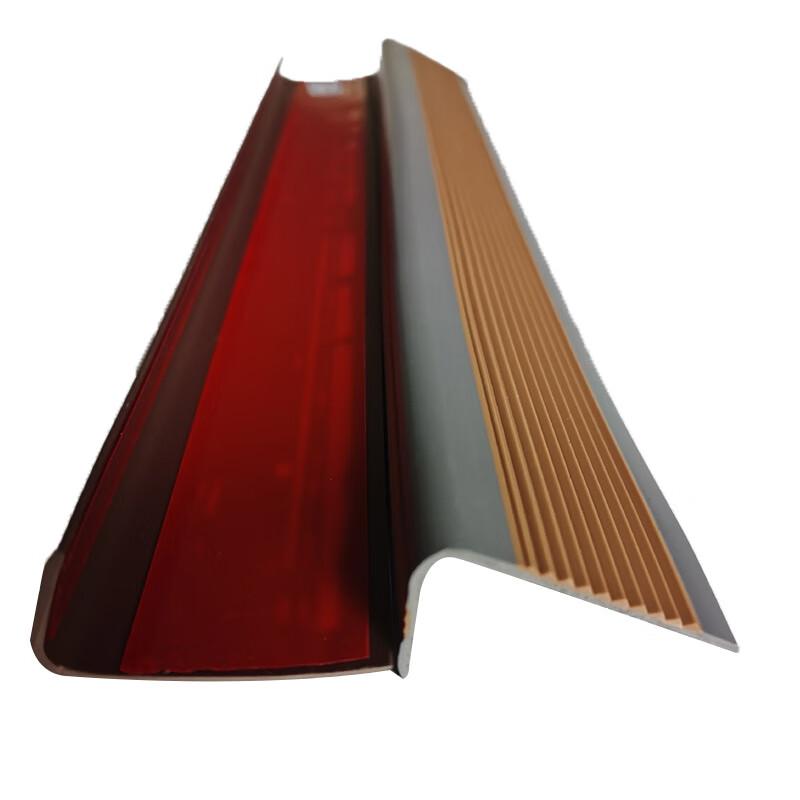 柒亦辰 QYC-3572 防滑条学校楼梯台阶L型防滑条贴 2米贴胶浅棕灰 8条起订按(条)销售 柒亦辰 QYC-3572 防滑条学校楼梯台阶L型防滑条贴 2米贴胶浅棕灰 8条起订按(条)销售