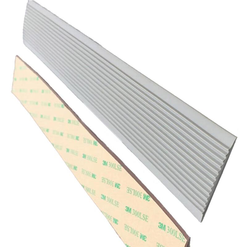 柒亦辰 QYC-3600 PVC软质塑料楼梯防滑条台阶止滑条 5cm*3.5mm 灰色  12条起订按（条）销售
