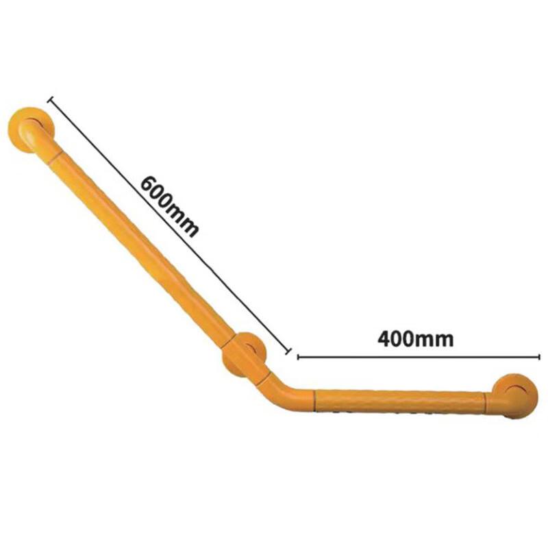 柒亦辰 QYC-3648 卫生间无障碍马桶扶手 602-1 白色镀锌60cm*40cm按个销售