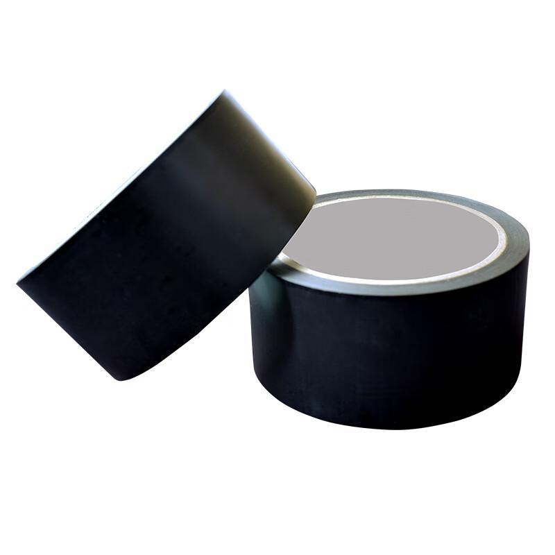 伏兴 C1032 警示胶带 地面划线胶带斑马线胶带 黑色 60mm*18y 10卷按（组）销售