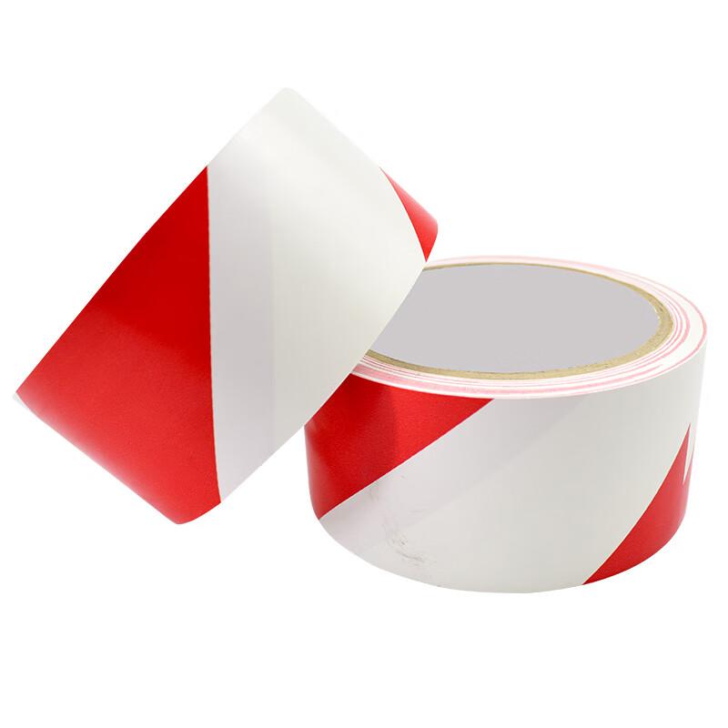 伏兴 C1036 警示胶带 地面划线胶带斑马线胶带 红白 10cm*18y 10卷按（组）销售