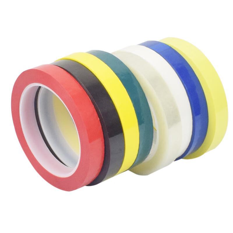 伏兴 C1132 5s定位标识胶带警示胶带 玛拉胶带pet绝缘耐高温胶带 下单备注颜色 25mm*66米 3卷起订按（卷）销售
