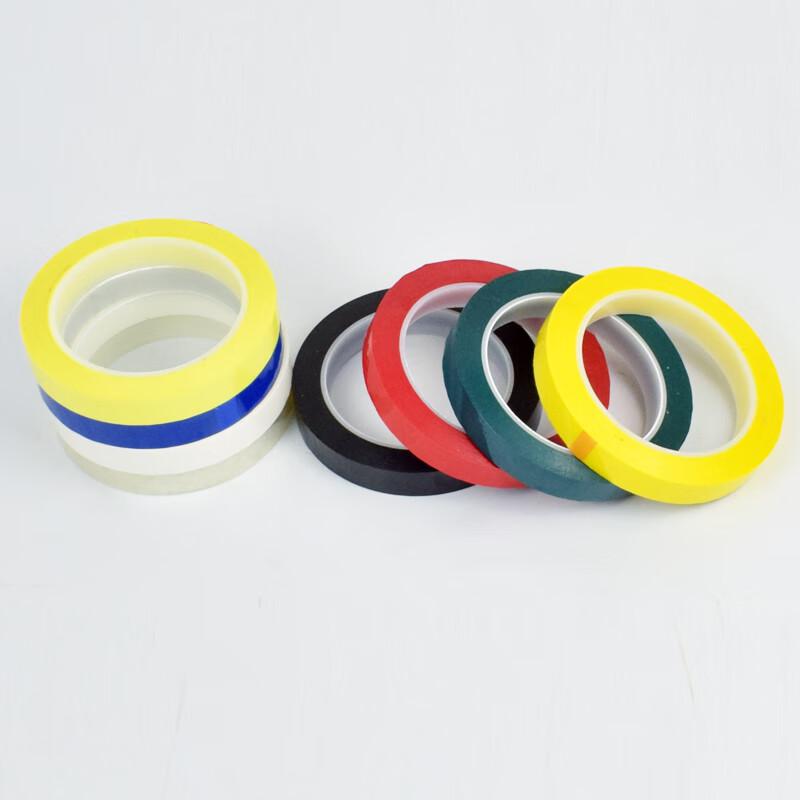 伏兴 C1132 5s定位标识胶带警示胶带 玛拉胶带pet绝缘耐高温胶带 下单备注颜色 25mm*66米 3卷起订按（卷）销售