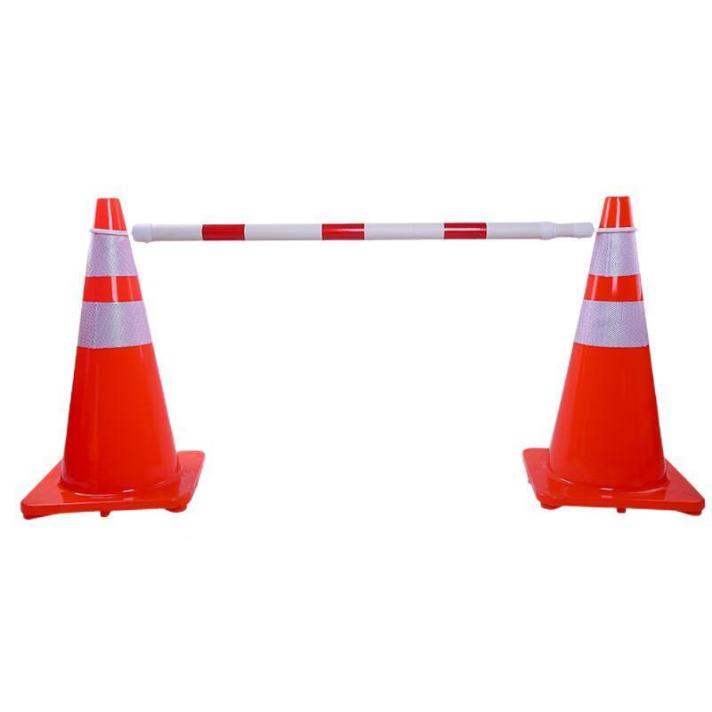 伏兴 C1376 路锥橡胶圆锥 雪糕筒反光锥警示路障 50cmEVA圆锥2斤无提环按（个）销售