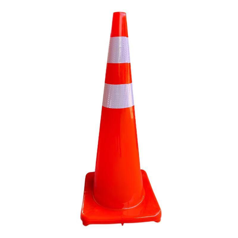 伏兴 C1380 路锥橡胶圆锥 雪糕筒反光锥警示路障 90cmEVA圆锥6斤(无提环)按（个）销售