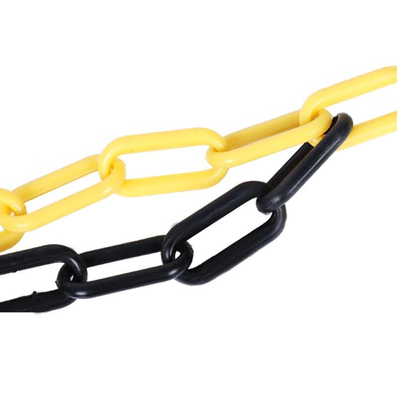 伏兴 C1387 警示链条 塑料链条路锥链条隔离链条 红白警示链条6mm 3米/包 3包起订按（包）销售