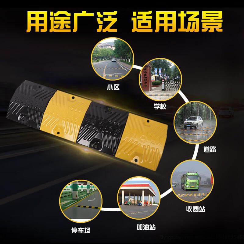 伏兴 C1437 减速带 道路减速板减速路拱减速垄 铸钢减速带宽25cm*4cm*100cm按（个）销售