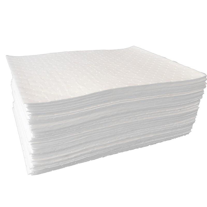 伏兴 C1962 工业吸油棉吸油毡 白色40cm*50cm*2mm 200片/箱按（箱）销售