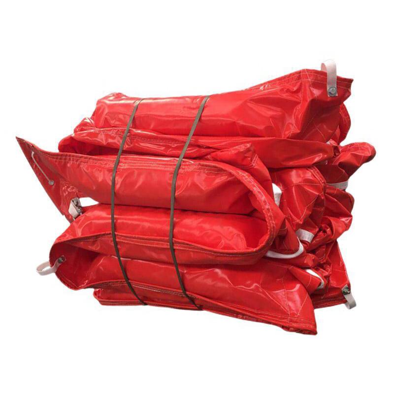 伏兴 C1984 水面PVC围油栏 固体浮子式围油栏 PVC围油拖栏 一节20米 WGV900按（节）销售