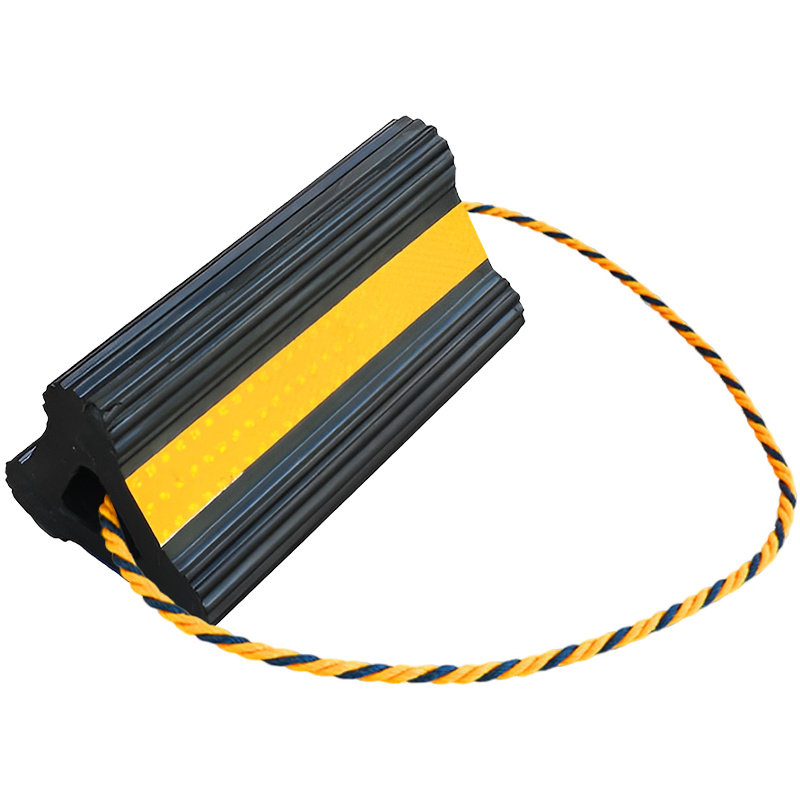 安赛瑞 1D00151 止退器 挡车器 橡胶便携式可移动止滑器 飞机型30 300x140x125mm按块销售
