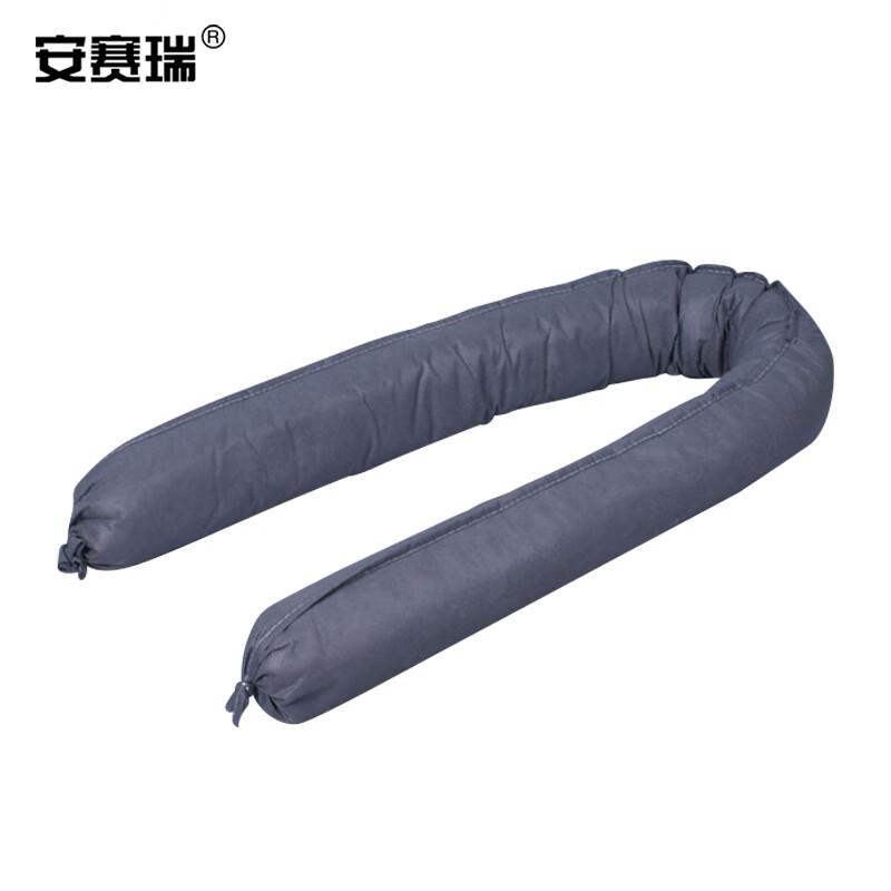 安赛瑞 7H00054 吸油索 条形吸液棉 7.6cm×1.2m 12条/包 灰色按包销售