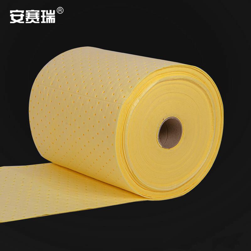 安赛瑞 7H00067 吸油棉 压点式片状 40cm*50m*2mm 黄色按(箱)销售 安赛瑞 7H00067 吸油棉 压点式片状 40cm*50m*2mm 黄色按(箱)销售