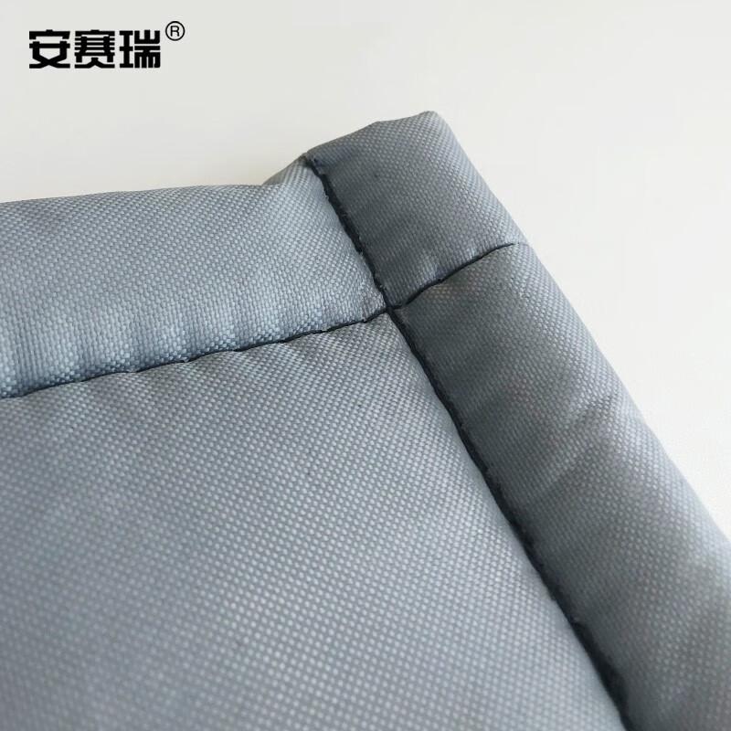 安赛瑞 23780 保暖棉门帘 冬天加厚棉门帘 （0.9×2.2m） 灰色按片销售
