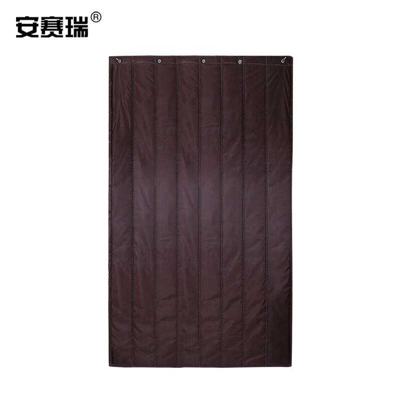 安赛瑞 23784 保暖棉门帘 冬天加厚棉门帘 （1.1×2.1m） 咖色按片销售