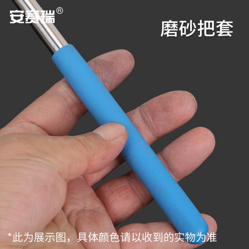 安赛瑞 7A00581 不锈钢可伸缩小抄网 小款 红/蓝/绿随机发货 5把装按（个）销售