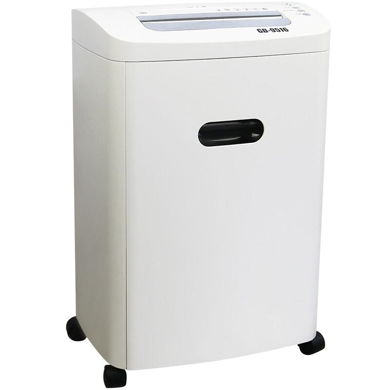 金典 GD-9516 碎纸机 双入口粉碎机 20L 单次6张 白色 台按（台）销售