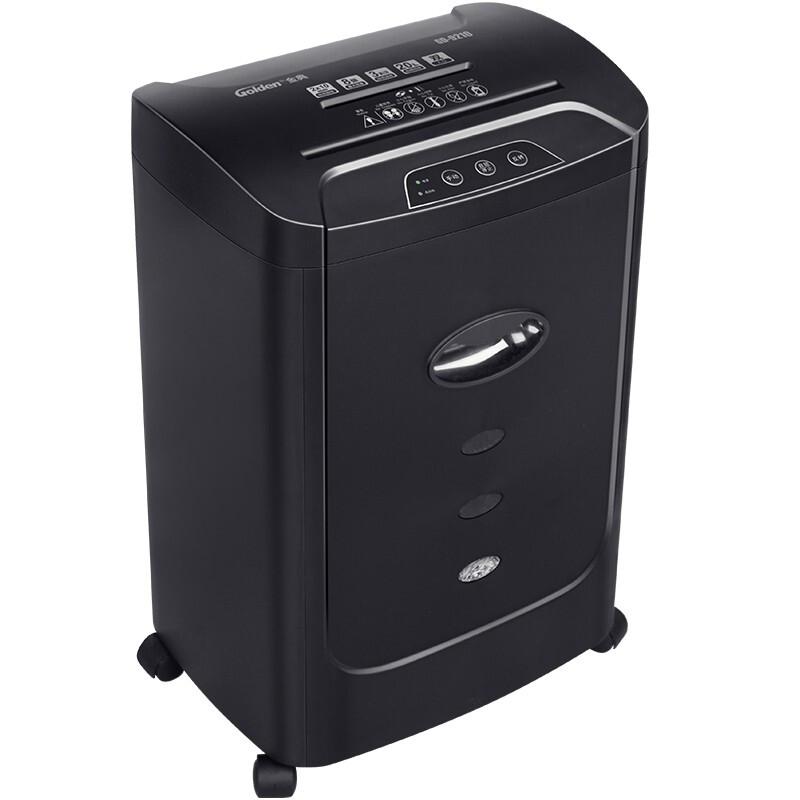 金典 GD-9210 碎纸机 双入口 单次8张 黑色 台按（台）销售