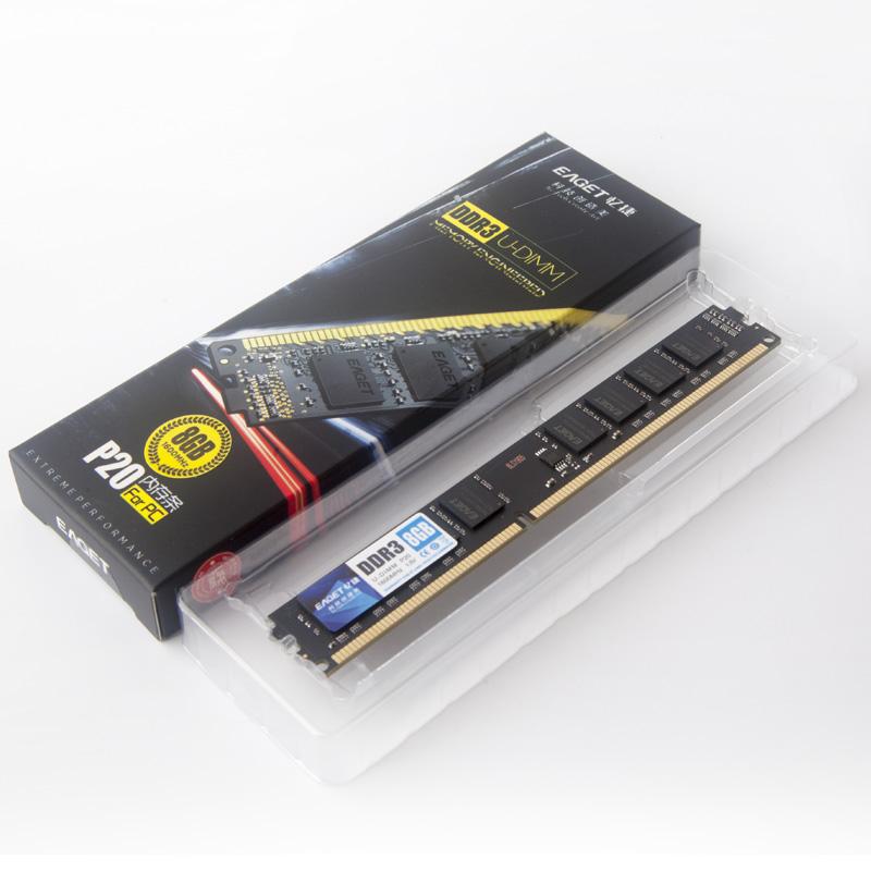 忆捷 P20 台式机内存条 PC-DDR3 8G/1600 8GB按（个）销售