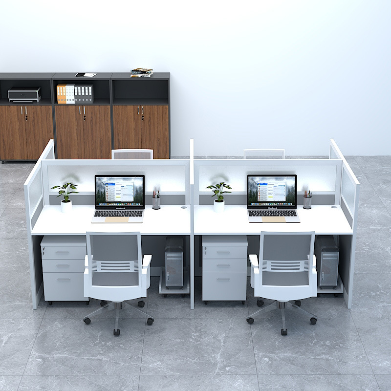 京顺发 SF-CH-7204-4 直条屏风工位(4人位对坐) W2800*D1400*H1200mm按组销售 京顺发 SF-CH-7204-4 直条屏风工位(4人位对坐) W2800*D1400*H1200mm按组销售