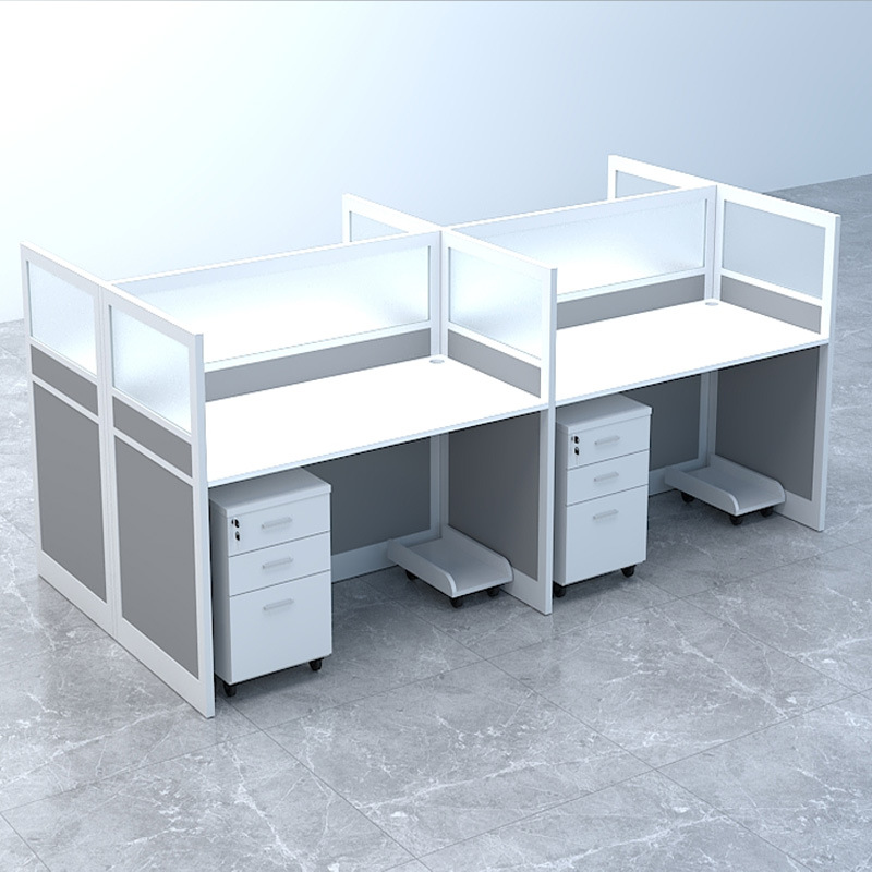 京顺发 SF-CH-7204-4 直条屏风工位(4人位对坐) W2800*D1400*H1200mm按组销售 京顺发 SF-CH-7204-4 直条屏风工位(4人位对坐) W2800*D1400*H1200mm按组销售