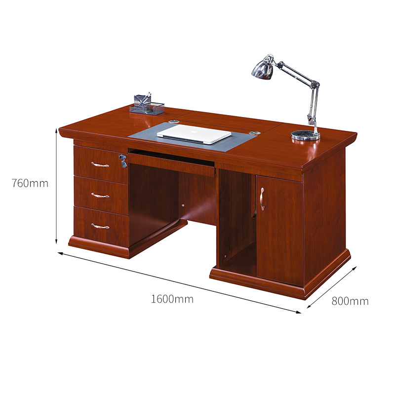 京顺发 SF-CH-BGZ6209 实木办公桌电脑桌 W1600*D800*H760mm按张销售