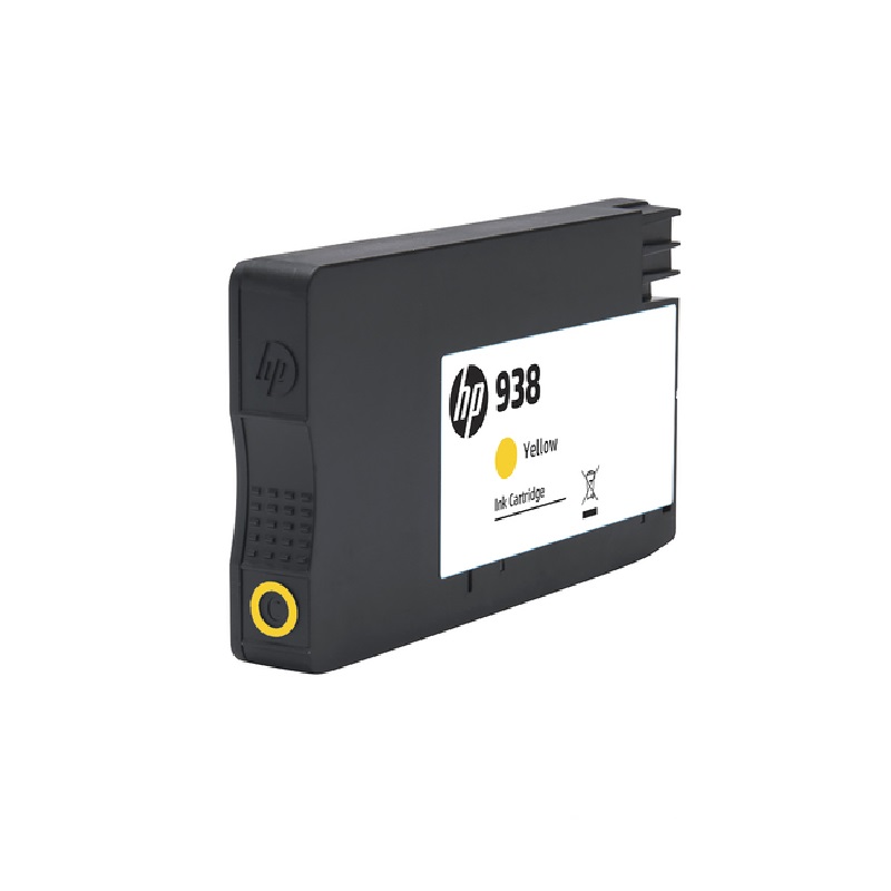 惠普 4S6X7PA 墨盒 938号 黄色 约800页 适用惠普OJ9110b 9120 9130 9720 9730打印机按盒销售