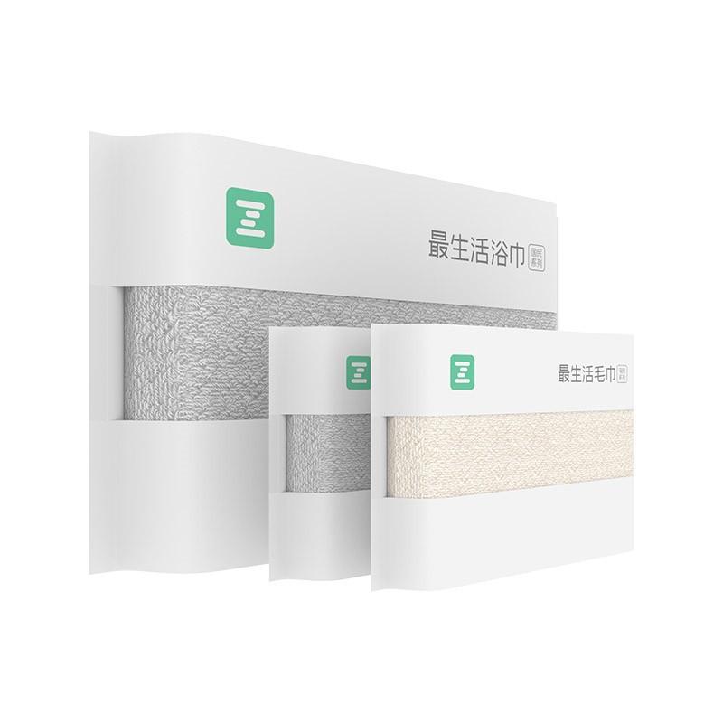 最生活 三件套 国民毛浴巾 1个按（套）销售