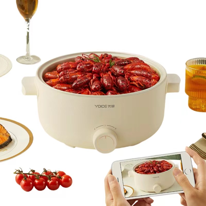 优益 Y-DHG15 电火锅 蒸锅+蒸笼 3L按（台）销售