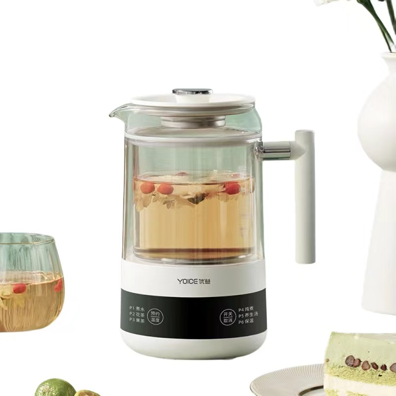 优益 Y-YSH31 养生壶/养生杯双层防烫（带滤网）0.35L按（台）销售
