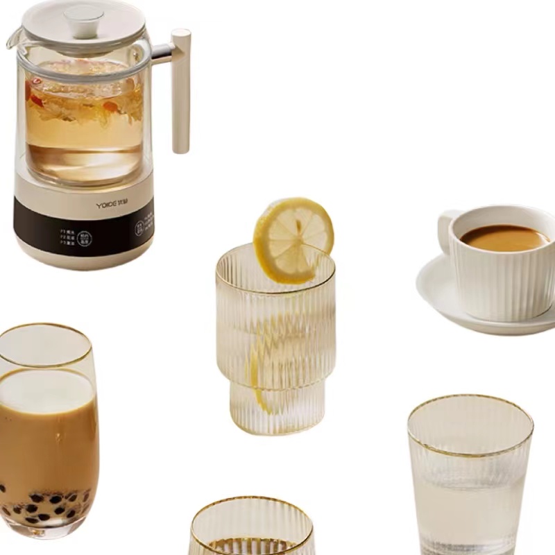 优益 Y-YSH31 养生壶/养生杯双层防烫（带滤网）0.35L按（台）销售