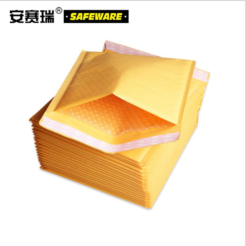 安赛瑞 10107 牛皮纸气泡袋 防潮气泡信封袋 13*13cm+4cm（1000个装）按（包）销售