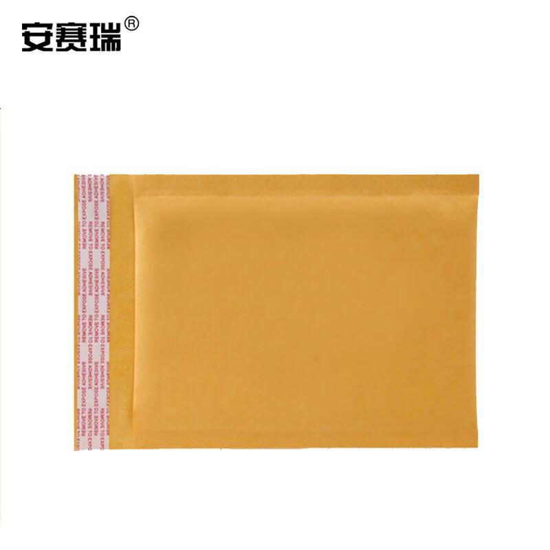 安赛瑞 10108 牛皮纸气泡袋 防潮气泡信封袋 15*20cm+4cm（500个装）按（包）销售